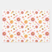 Leckereien und mehr Leckereien Geschenkpapier Set (Vorderseite 2)