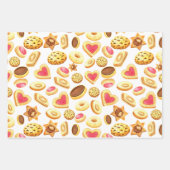 Leckereien und mehr Leckereien Geschenkpapier Set (Vorderseite)