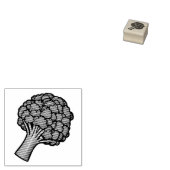 Leckerer Brokkoli Gummistempel (Stempel)