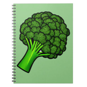Leckerer Brokkoli Notizblock