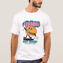 Leckerer Burger Club T-Shirt