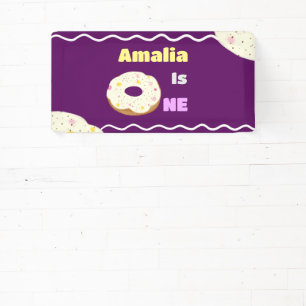 Leckerer Donut Banner