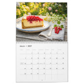 Leckerer Käsekuchen Kalender (Mär 2027)