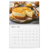 Leckerer Käsekuchen Kalender (Feb 2027)