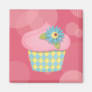 leckerer kleiner Kuchen Magnet