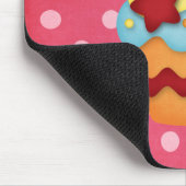 leckerer kleiner Kuchen Mousepad (Ecke)