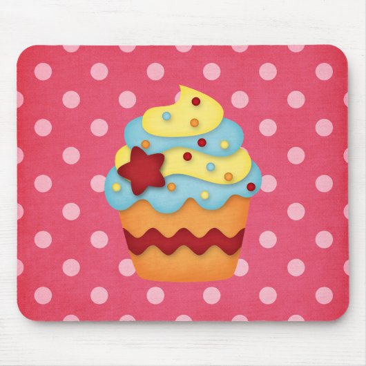leckerer kleiner Kuchen Mousepad (Vorne)