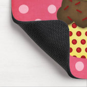 leckerer kleiner Kuchen Mousepad (Ecke)