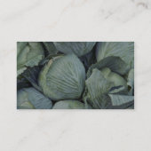 Leckerer Kohl Visitenkarte (Rückseite)