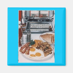 Leckerer Restaurant-Nahrungsmittelmagnet Magnet