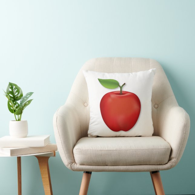 Leckerer Roter Köstlicher Apfel  Kissen (Stuhl )