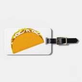 Leckerer Taco Gepäckanhänger (Vorderseite horizontal)