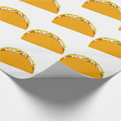 Leckerer Taco Geschenkpapier (Ecke)