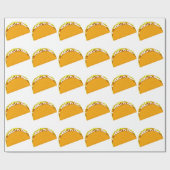 Leckerer Taco Geschenkpapier (Flach)