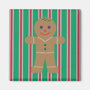 Leckerer und hübscher Weihnachtsmann aus Lebkuchen Magnet