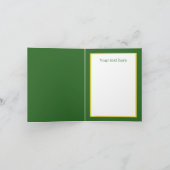 Leckerer Zitronenkeks individuell anpassbar Karte (Innenseite)