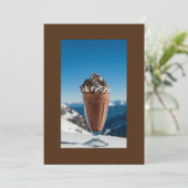 leckeres Eis Einladung (Stehend Vorderseite)