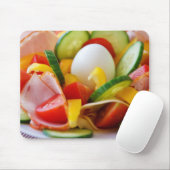 Leckeres Gemüse Salate Food Picture Mousepad (Mit Mouse)