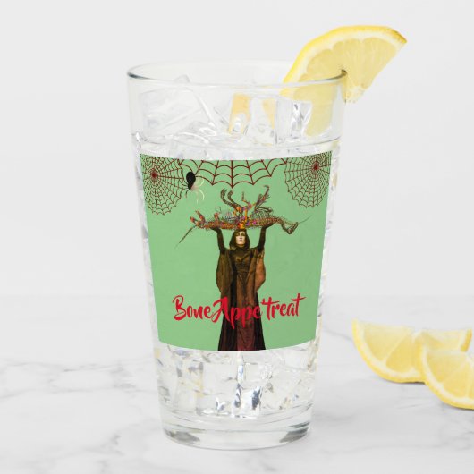 Leckeres Halloween-Festmahl Glas (Rückseite Ice)