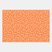 Leckeres Halloween Skull & Candy Cornmuster Geschenkpapier Set (Vorderseite 3)