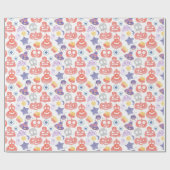 Leckeres, handGezeichnet Halloween-grafisches Must Geschenkpapier (Flach)