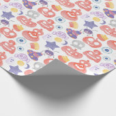 Leckeres, handGezeichnet Halloween-grafisches Must Geschenkpapier (Ecke)