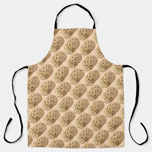 Leckeres Knoblauch Naan Brot Indian Flatbrei Bäcke Schürze (Vorderseite)