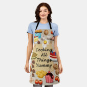Leckeres Kochen Schürze (Getragen)