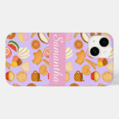 Leckeres mexikanisches Pan Dulce Süßbrot Case-Mate iPhone Hülle (Rückseite (Horizontal))