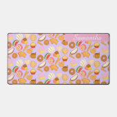 Leckeres mexikanisches Pan Dulce Süßbrot Schreibtischunterlage (Vorderseite)