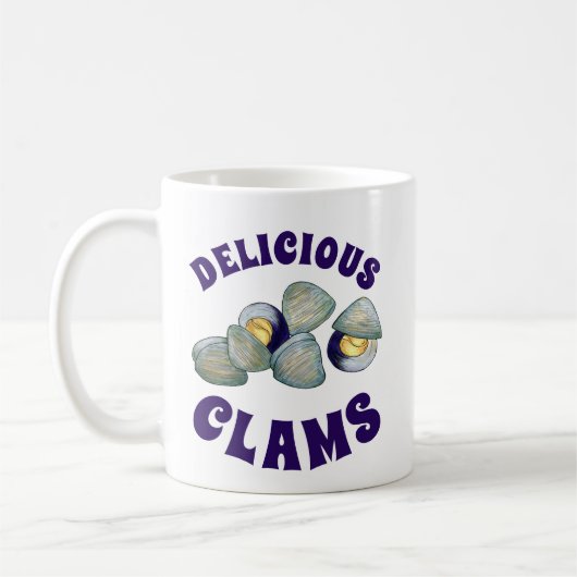 Leckeres New England RI Steamed Clams Kaffeetasse (Links)