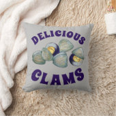 Leckeres New England RI Steamed Clams Kissen (Decke)