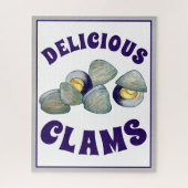 Leckeres New England RI Steamed Clams Puzzle (Vertikal)