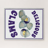 Leckeres New England RI Steamed Clams Puzzle (Horizontal)