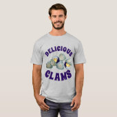 Leckeres New England RI Steamed Clams T-Shirt (Vorne ganz)