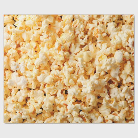Leckeres Popcorn auf dem ganzen Hintergrund. Essen Geschenkpapier (Flach)