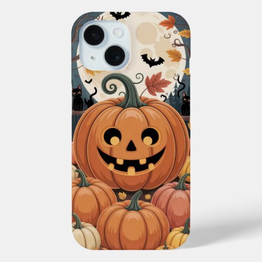 Leckeres Pumpkin Harvest Moon iPhone / iPad Gehäus Case-Mate iPhone Hülle (Rückseite)