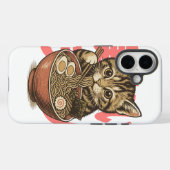 Leckeres Ramen-Kätzchen Case-Mate iPhone Hülle (Rückseite (Horizontal))