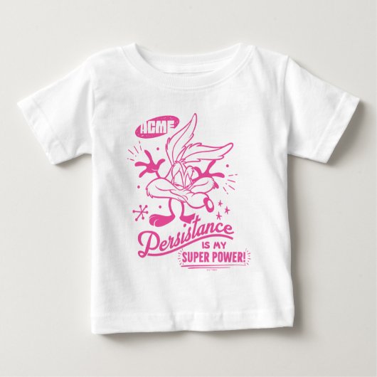 Leckeres Retro WILE E. COYOTE™ Baby T-shirt (Vorderseite)