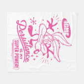Leckeres Retro WILE E. COYOTE™ Fleecedecke (Vorderseite (Horizontal))