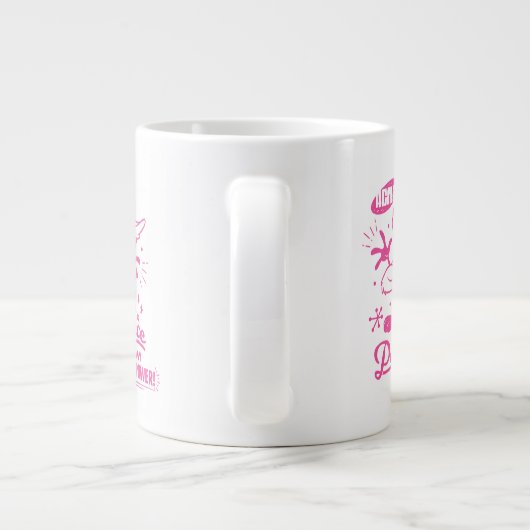 Leckeres Retro WILE E. COYOTE™ Jumbo-Tasse (Rückseite)