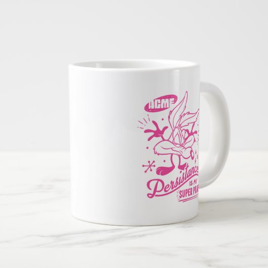 Leckeres Retro WILE E. COYOTE™ Jumbo-Tasse (Vorderseite Rechts)