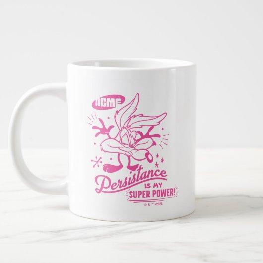 Leckeres Retro WILE E. COYOTE™ Jumbo-Tasse (Links)