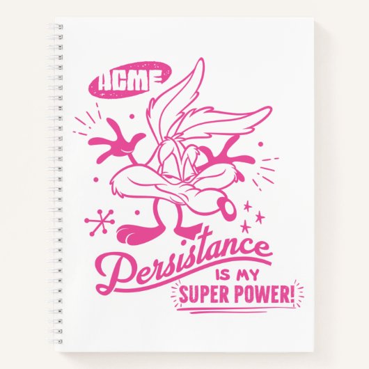 Leckeres Retro WILE E. COYOTE™ Notizblock (Vorderseite)