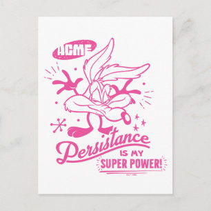 Leckeres Retro WILE E. COYOTE™ Postkarte