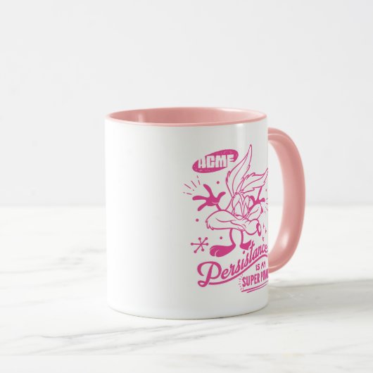 Leckeres Retro WILE E. COYOTE™ Tasse (VorderseiteRechts)