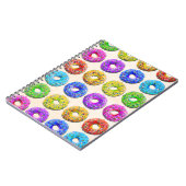 Leckeres Schaumgummiringmuster Notizblock (Linke Seite)