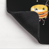 Leckeres süßes Cheerleading-Macaron-Geschenk  Mousepad (Ecke)