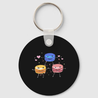 Leckeres süßes Cheerleading-Macaron-Geschenk  Schlüsselanhänger