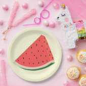 Leckeres Watermelon - Süß - Pappteller (Party)